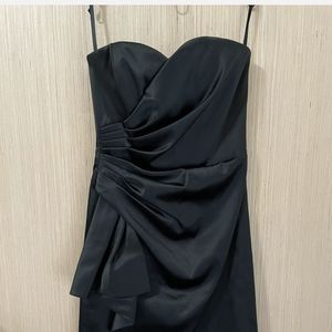 White House Black Market, Black Dress, size 2, strapless